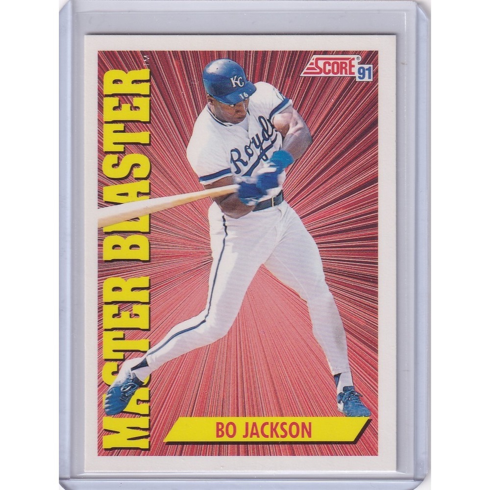 1991 Score Bo Jackson Master Blaster #692 Kansas City Royals Baseball Card